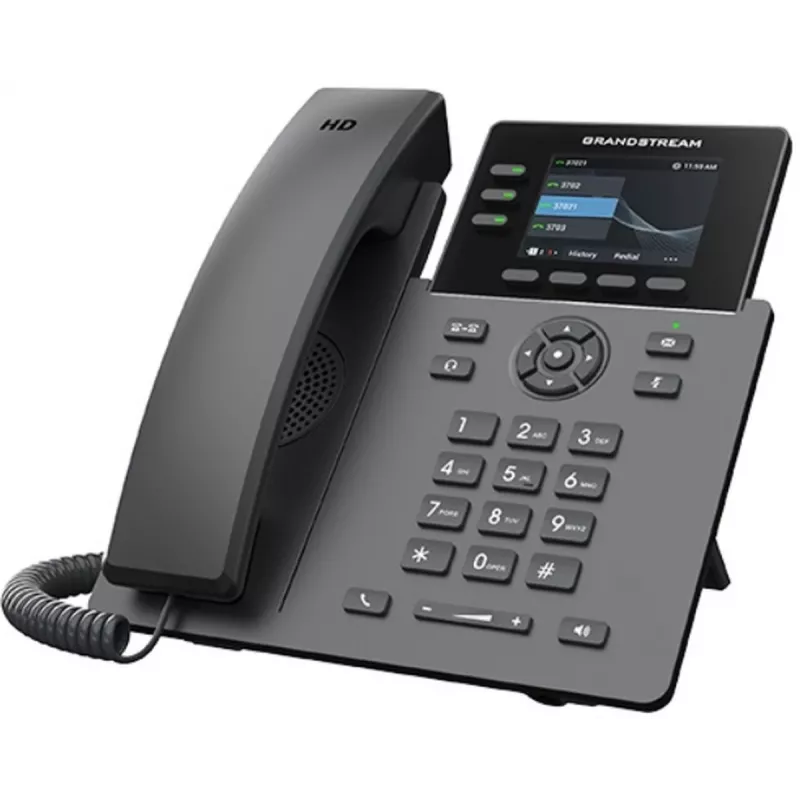 Grandstream Networks GRP2611G IP tālrunis Melns 3 līnijas TFT