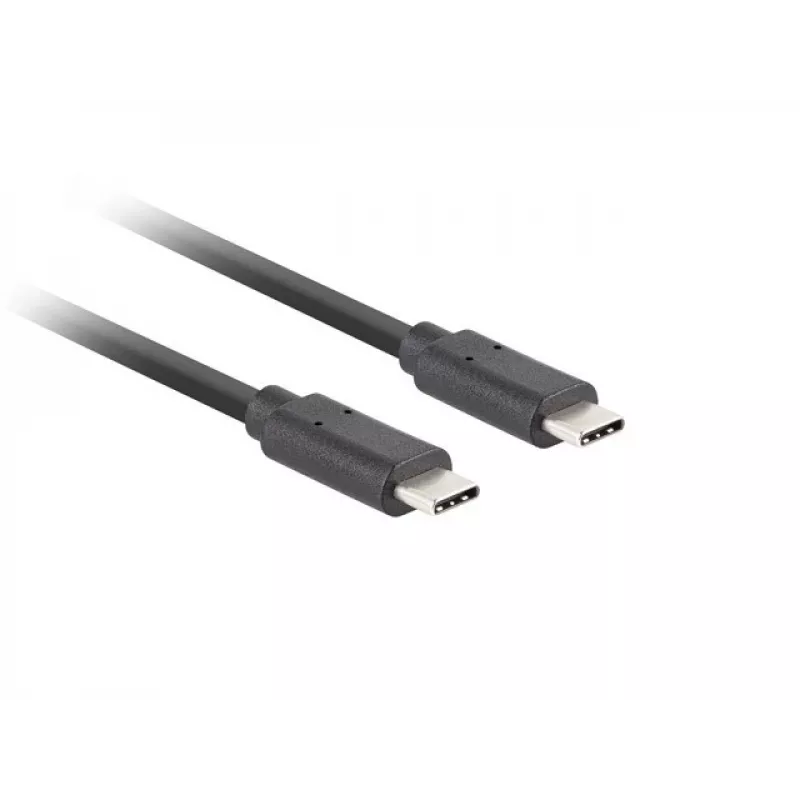 Kabelis USB-C vīr./vīr. 3.1 gen 2 0,5 m 10 Gb/s PD100W melns