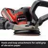 Grīdas slīpmašīna EINHELL TP‑RS 18/32 Li BL Solo — 24 000 RPM, melna/sarkana, 1,11 kg