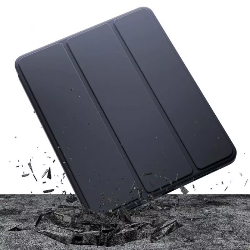 Mīksts planšetdatora maciņš iPad Pro 13 melns