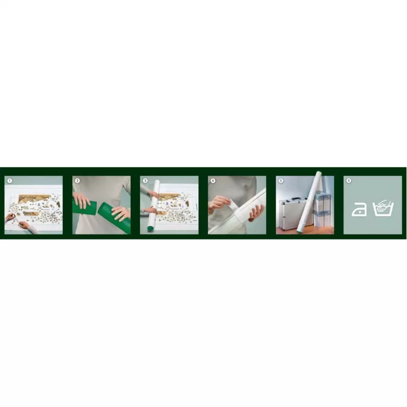 PuzzlePad puzlēm līdz 6 000 gabaliņiem, paklājs