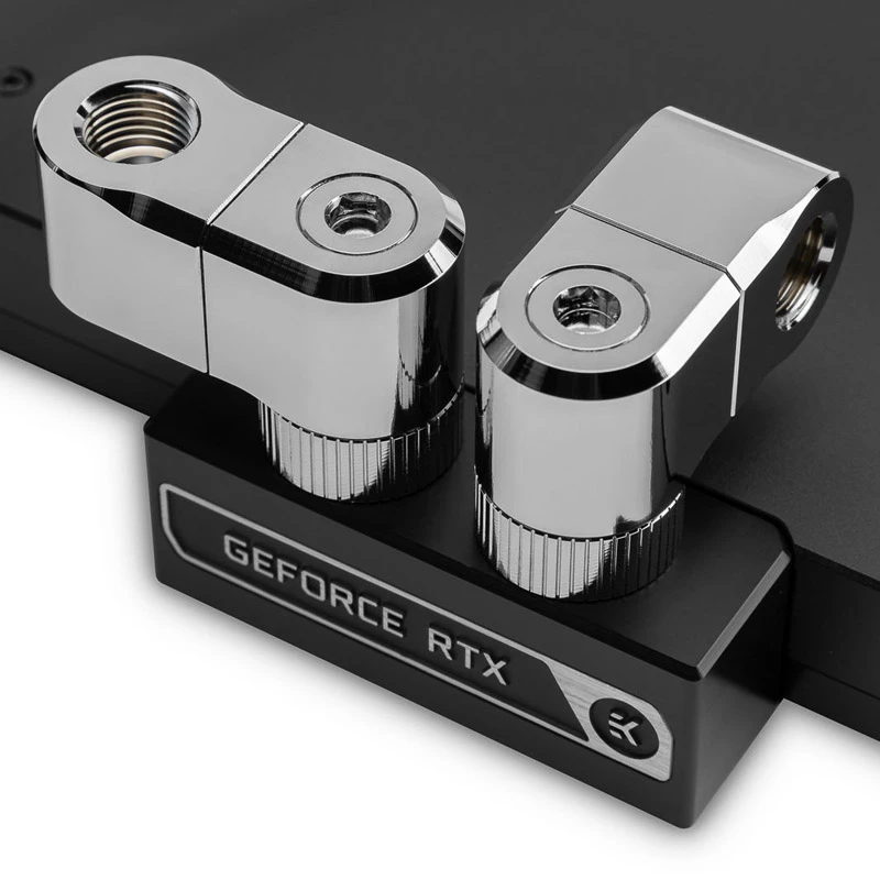 Armatūra EK Water Blocks misiņš niķelis sudraba 33 mm