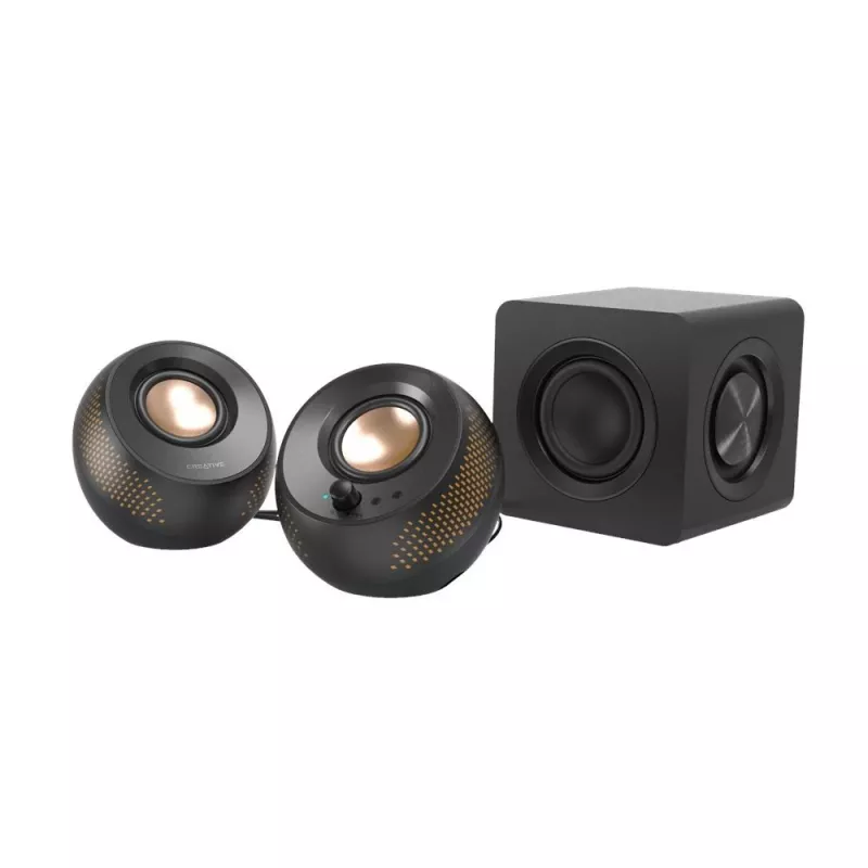 Creative Labs Creative Pebble X Plus skaļruņu komplekts 30 W Universāls Melns 2.1 kanāli Bluetooth