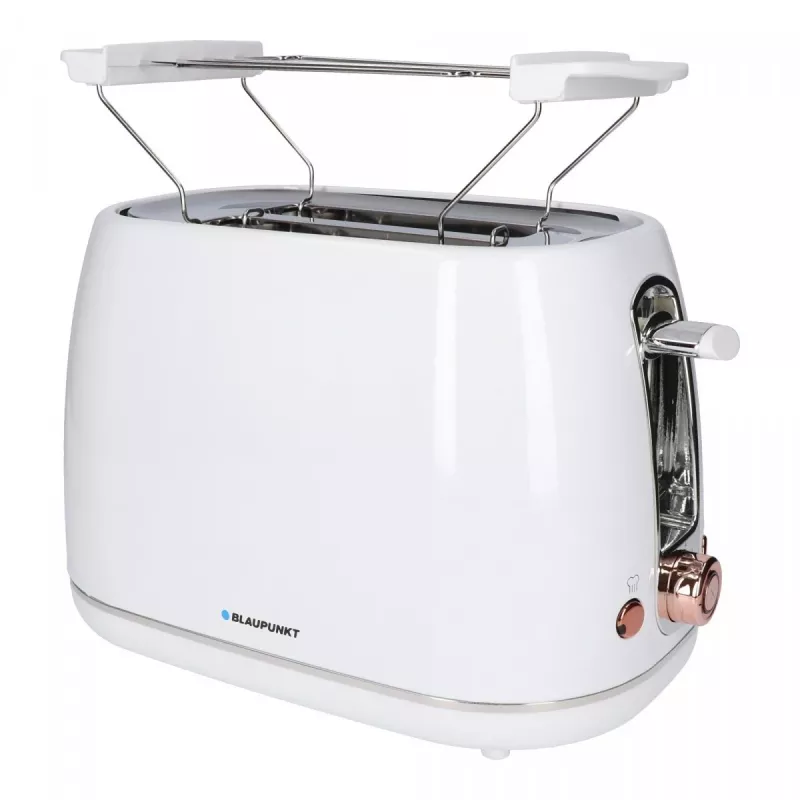 Blaupunkt Toaster TSS802WH Jauda: 750 - 900 W Augstcelšanas konditorejas svira (TSS802WH)