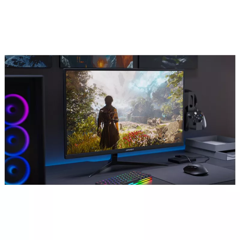 JAPANNEXT JN-I270UHD16FHD32 datora monitors 68,6 cm (27 collas) 3840 x 2160 pikseļi 4K Ultra HD LED melns