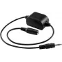 SpeaKa Professional zemējuma cilpas izolators Audio, 2.0 (3.5 mm ligzda) pagarinātājs (paplašinātājs) pa 2 vadiem (SP-8638152)