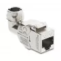 RJ45 Keystone modulis Cat.6A bezinstrumentu 90° DELOCK 90800