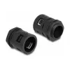 Kabeļu apvalks DeLOCK 60466 Melns 28,5 mm 2 m