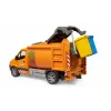 BRUDER modelis MB Sprinter pašvaldības atkritumu vedējs BR-02682, mēroga rotaļu kopija