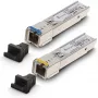 SFP WDM optisko raiduztvērēju pāris Extralink 1.25G 1310/1550nm vienmoda 3km SC DOM