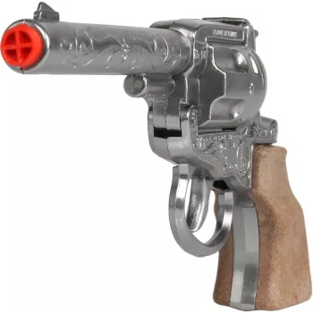 Rotaļlietu metāla kovboja revolveris Gonher 8-šāvienu modelis 239842