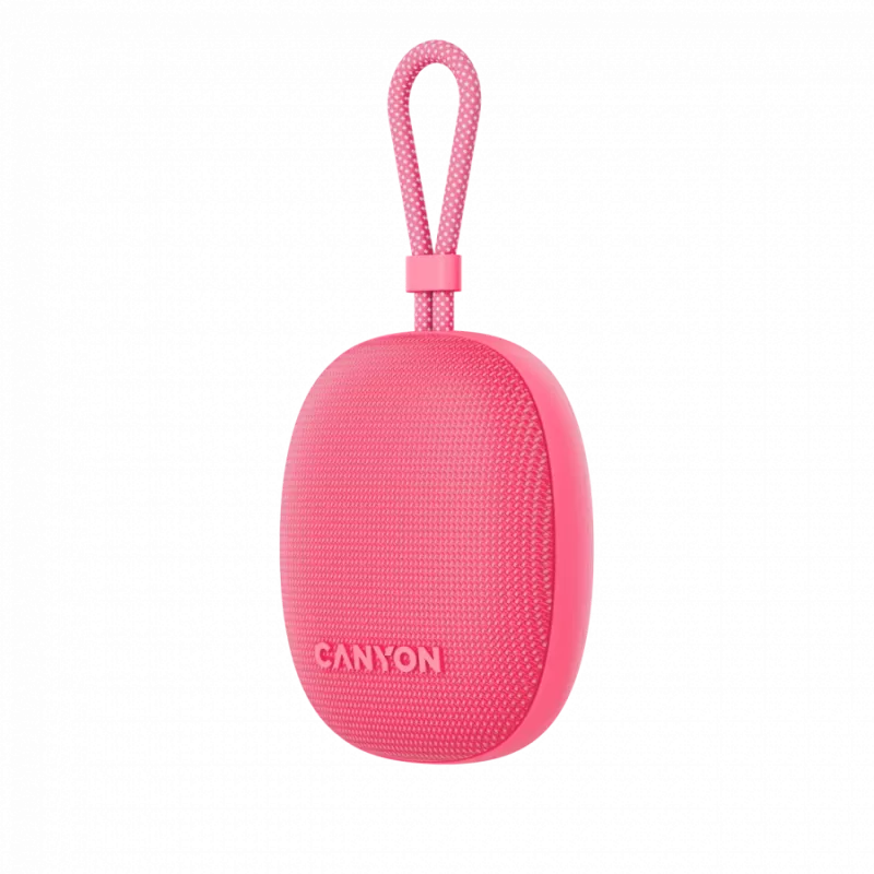 Canyon OnMove 12 - portatīvs Bluetooth v5.3 skaļrunis - 5W - TWS - IPX7 - 12 stundas - USB-C uzlāde