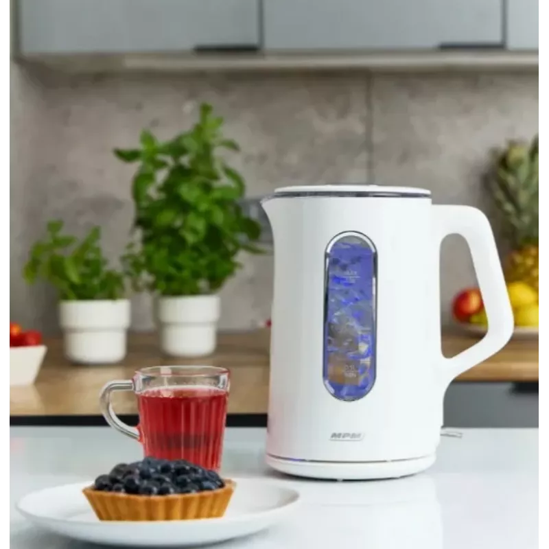 Elektriskā tējkanna 1,5 l balta MCZ-126/B