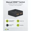 HDMI slēdzis Goobay 58485 1 Ieeja 1 Izeja 52mm x 49.5mm x 22.5mm