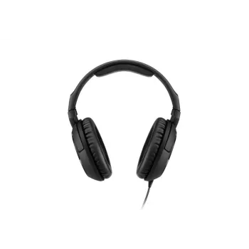 Vadu studijas austiņas Sennheiser HD 200 PRO — slēgtas apļveida, 32 Ω, 20–20000 Hz, 2 m kabelis, 3,5 mm, melnas