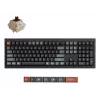 Mehāniskā pilnizmēra tastatūra Keychron V6 Ultra 8K — QWERTY, Bluetooth, RGB, melna