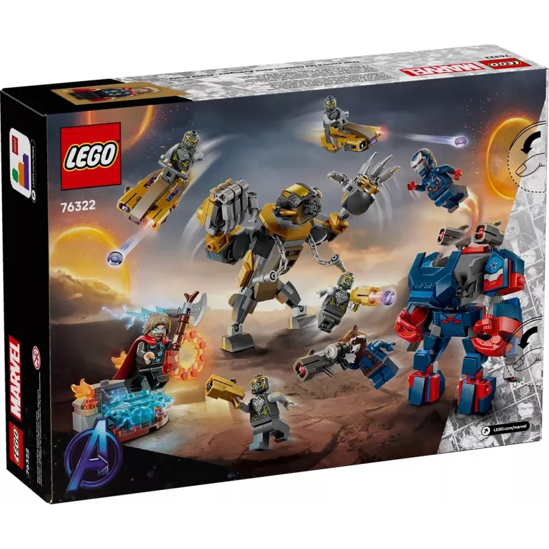 LEGO MARVEL 76322 Avengers: Endgame - Tors pret Chitauri