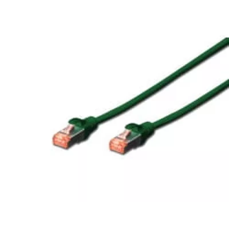 Patch Cord Digitus CAT 6 S/FTP DK-1644-005/G 0.5m zaļa