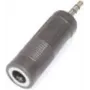 e+p GS 32 3,5 mm stereo (vīr.) 6,35 stereo (siev.) melns kabeļa saskarnes adapteris (GS 32)