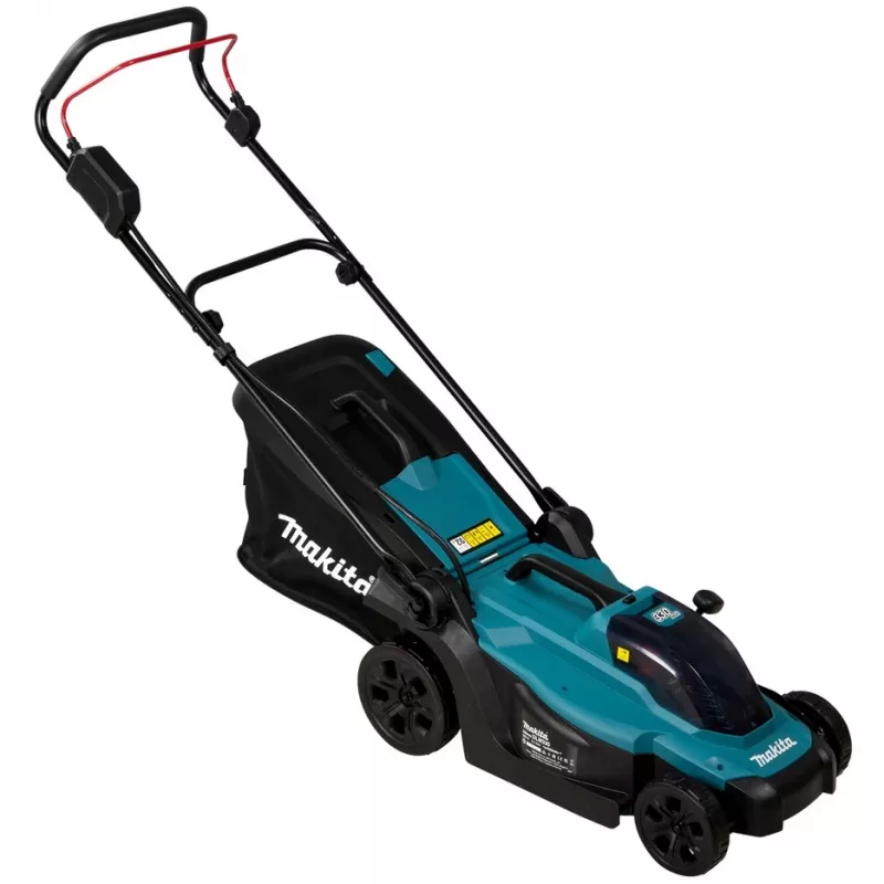 Makita DLM330Z zāles pļāvējs Stumjamais zāles pļāvējs Ar bateriju Melns, tirkīzzils