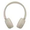 JVC HA-S59W austiņas, vadu un bezvadu, galvas lente, mūzikas/ikdienas lietošanai, USB Type-C, Bluetooth, bēšs