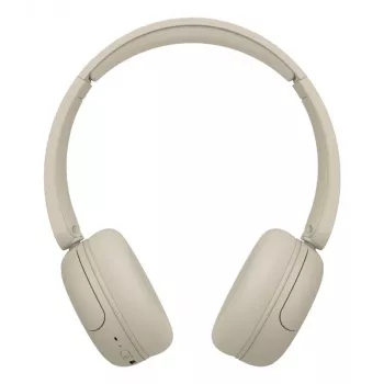 JVC HA-S59W austiņas, vadu un bezvadu, galvas lente, mūzikas/ikdienas lietošanai, USB Type-C, Bluetooth, bēšs