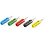 shiverpeaks BS56200-SET Vada savienotājs Banāns Melns - Zils - Zaļš - Sarkans - Dzeltens (BS56200-SET)