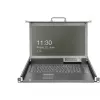 KVM Console Digitus 17 inch HD LCD 8-Port VGA German tastatūra