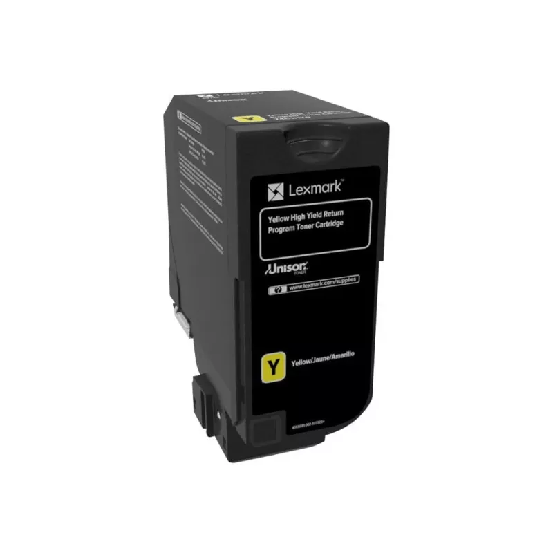 LEXMARK 74C2HY0 Toneris Lexmark 74C2HY0 dzeltens 12 000 lpp. CS725de / CS725dte