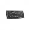 Logickeyboard Universāla Bluetooth tastatūra LKB-LPWB-BTPC-DE QWERTZ vācu, melna
