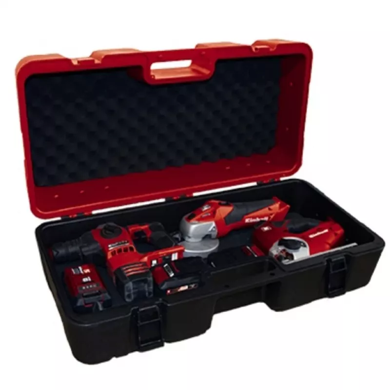E-Box L70 /35, instrumentu kaste sarkana/melna