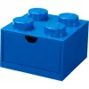 LEGO galda atvilktne 4, Uzglabāšanas kaste zila, kniedes