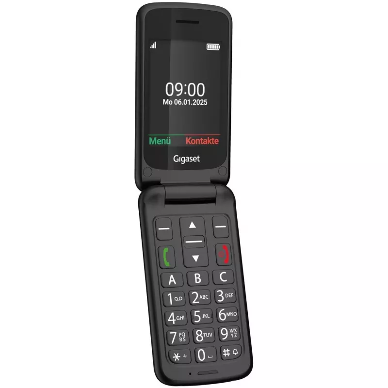 Viedtālrunis Gigaset GL595 2,8 collu 0,3 MP melns