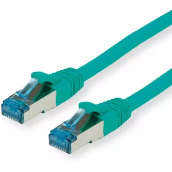 VALUE - komutācijas kabelis - RJ-45 (V) uz RJ-45 (V) - 3 m - SFTP, PiMF - CAT 6a - bez halogēna, liets, bez aizķeršanās, vīts - zaļš (21.99.1943)