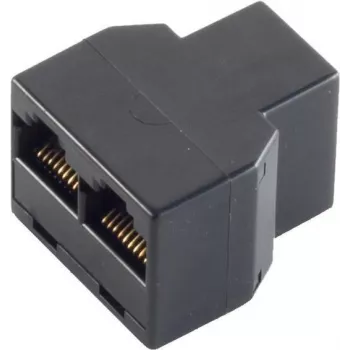 Vadu savienotājs ShiverPeaks BS71225-8 3xRJ-45 Melns