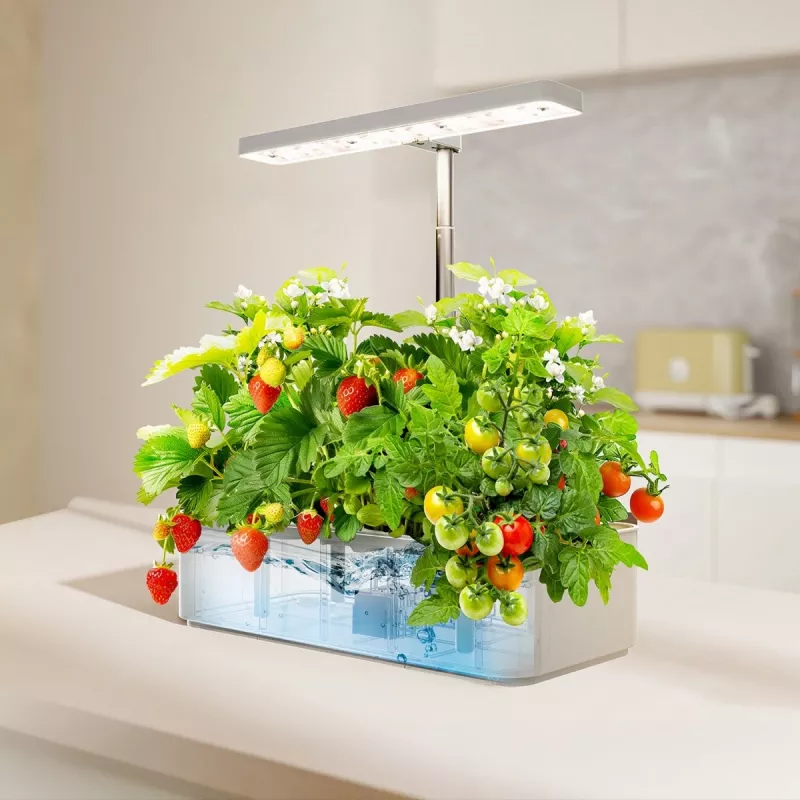 GreenBlue Intelligentā iekštelpu augu audzēšanas sistēma, SMART pods, 4L ietilpība, 12 augiem, pilna spektra LED, GB133