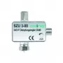 axing SZU 3-00 - 0,0001 - 2,4 GHz - 20 dB - Sudraba - F-ieeja/F-vītne - Alumīnijs