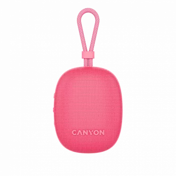 Canyon OnMove 12 - portatīvs Bluetooth v5.3 skaļrunis - 5W - TWS - IPX7 - 12 stundas - USB-C uzlāde