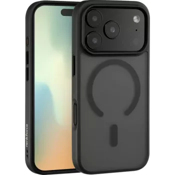 Renkforce iPhone 17 Pro Melns Transparent aizmugures vāciņš Backcover Apple 17 (RF-6830726)
