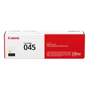 Canon 045 tonera kasetne 1 gab. Oriģināls Dzeltens