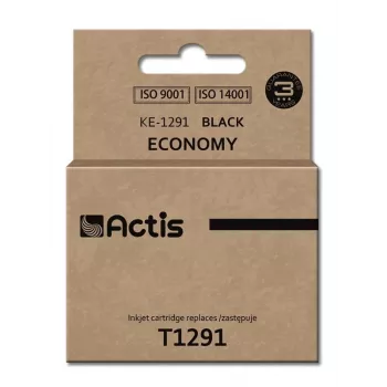Actis KE-1291 Tinte (aizstājēja Epson T1291; Standarta; 18 ml; melna)