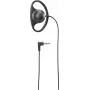 Renkforce HK-1S On Ear Headphones Wired Mono Melns Ear Hook, Mono (RF-5047972)