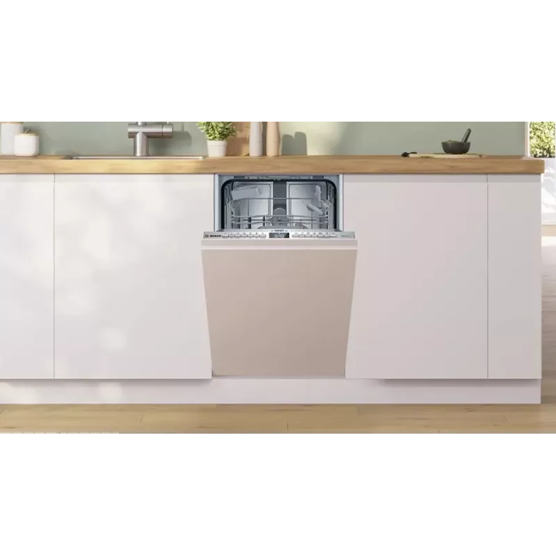 Iebūvējamā trauku mazgājamā mašīna Bosch SPV4EKX24E, 9 galda klājumi, 44 dB