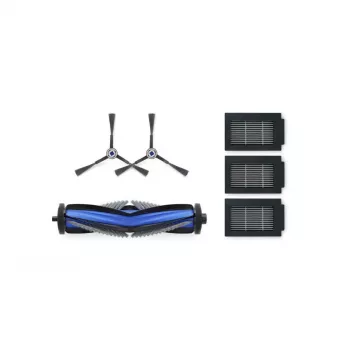 Piederumu komplekts Ecovacs DKT060202 robotu putekļsūcējam — 6 gab., melna/zila/pelēka