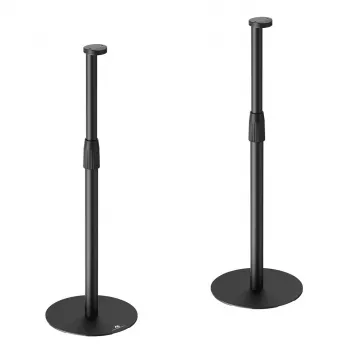 Grīdas statīvs MACLEAN MC-496 Sonos Era 100 un 300, regulējams augstums 682–1068 mm