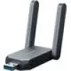Bezvadu USB adapteris MERCUSYS MA37BEH — augstas pastiprināšanas Wi-Fi 7 (BE6500) USB-C/USB-A saderība