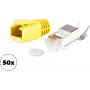 RJ-45 vadu savienotājs ShiverPeaks 72067-50Y Dzeltens