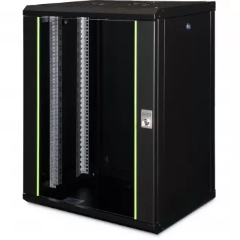 Sienas skapis Digitus DN-19 16-U-SW