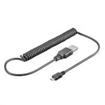 Wentronic 62334 USB kabelis, melns