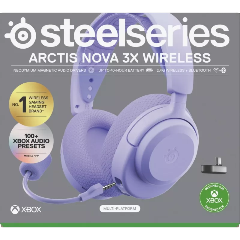 Steelseries Arctis Nova 3X Wireless austiņas